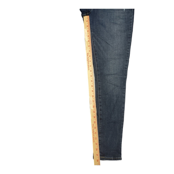 Levi's 711 Skinny Denim Blue Jeans Womens Size 31 - Picture 4 of 14